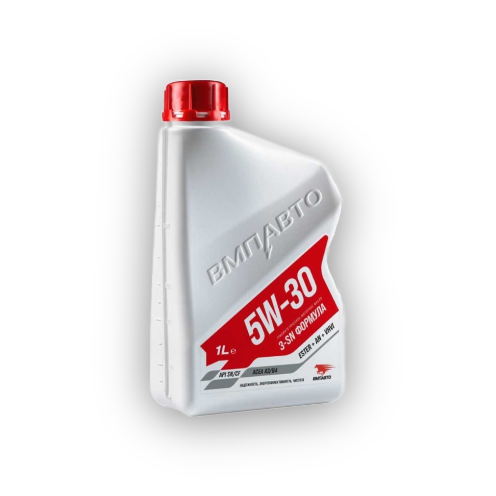 Моторное масло ВМПАВТО 5W-30 API SN/CF A3/B4 Синтетическое 1л