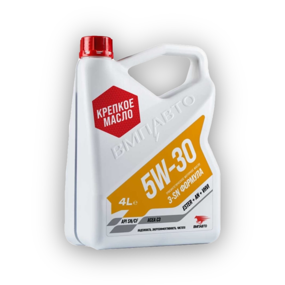 Моторное масло ВМПАВТО 5W-30 API SN/CF C3 Синтетическое 4л